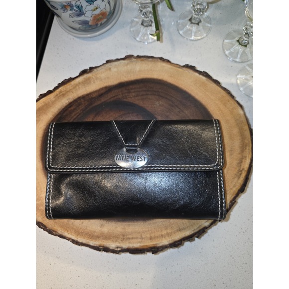 Nine West Handbags - Vintage 90s Nine West& Co by Nine West Long Trifold Wallet Checkbook Y2K